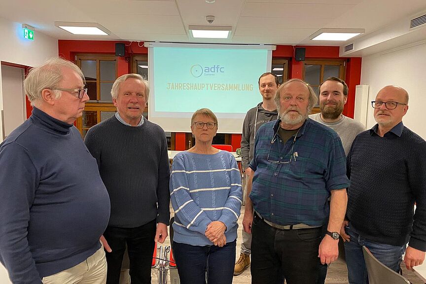 Vorstand 2024 Der Vorstand des ADFC Cuxhaven bei der Jahreshauptversammlung