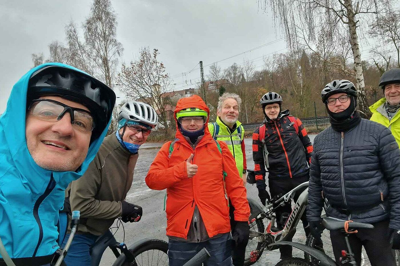 MTB-Tour „Der Norden und Westen Schwalmstadts“ Am_Ziel_angekommen