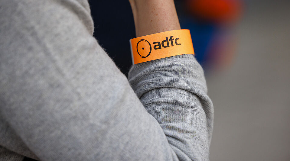 Eintrittsbändchen ADFC Veranstaltung Eintrittsbändchen ADFC Veranstaltung